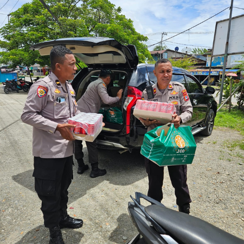 Waka Ops Ketupat Noken 2025 Laksanakan Wastor ke Pos Pengamanan di Wilayah Hukum Polres Mimika