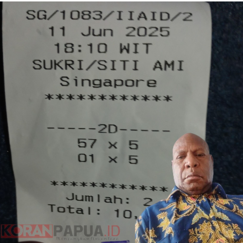 Judi Togel Masih Marak di Timika, Lemasko Segera Surati Kapolri Jenderal Sigit Prabowo