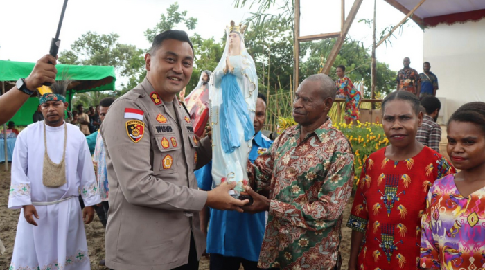 Dukung Pembangunan Gereja Sakramen Maha Kudus Waropko, Pemprov Papua Selatan akan Bantu Rp1 Miliar