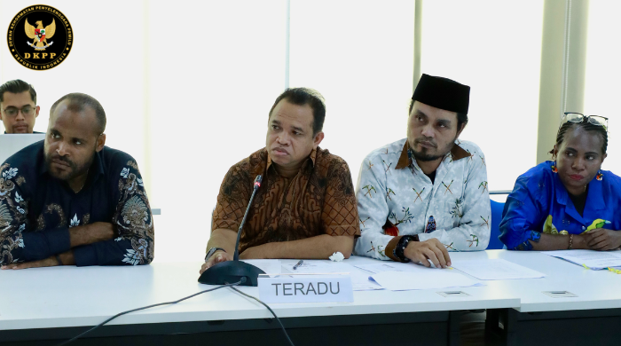 DKPP Periksa Ketua dan Anggota KPU Kabupaten Mimika Terkait Proses Rekapitulasi