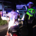 Satlantas Polres Waropen Laksanakan Patroli Blue Light, Jaga Kamseltibcar Lantas di Malam Minggu