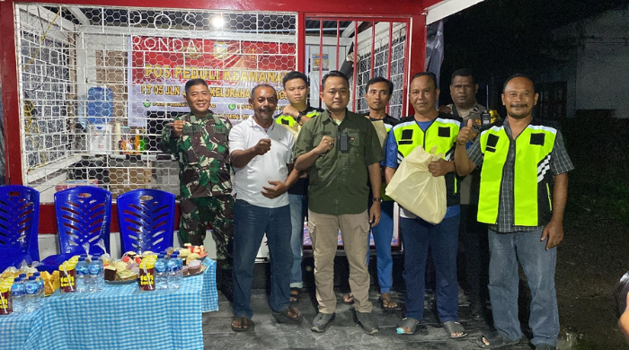 Resmikan Pos PEKA di Jalan Jeruk, Kapolres Mimika Ingatkan Setiap Permasalahan Tidak Boleh Main Hakim Sendiri