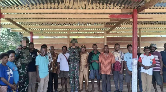 Cegah Gerakan Separatis, Korps Marinir Kumpulkan Tokoh Masyarakat Distrik Aifat