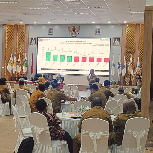 Provinsi Papua Tengah Tempati Posisi Teratas Realisasi APBD Tahun 2025