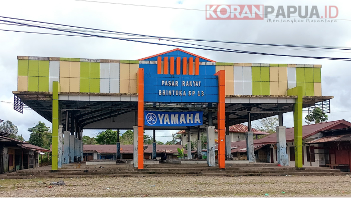 Pasca Insiden Penikaman Tewaskan Anggota TNI, Aktivitas Pasar Bhintuka SP13 Lumpuh