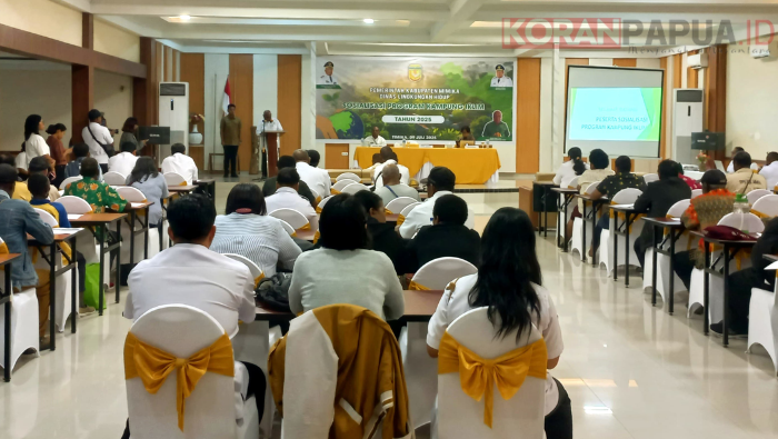 DLH Mimika Gaungkan ProKlim 2025, Siapkan Masyarakat Hadapi Dampak Iklim yang Nyata