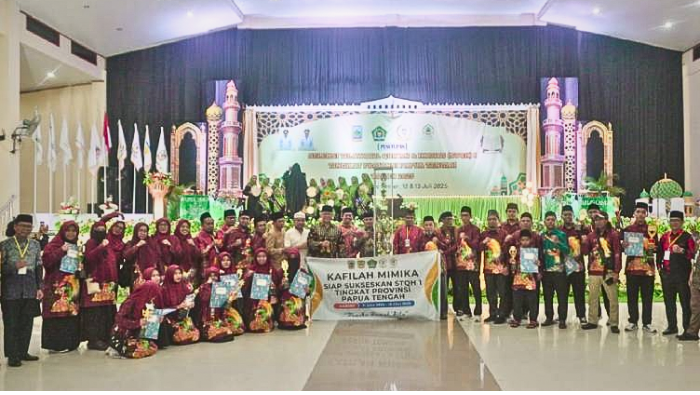 Mimika Wakili Papua Tengah di STQH Nasional 2025, Berikut Pesan Wagub Deinas