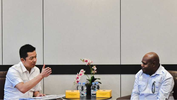 Bertemu Wamenpora Taufik, Bupati Dogiyai Sampaikan Siapkan Lahan 10 Hektar untuk Pembangunan GOR