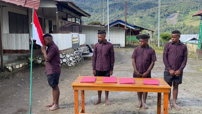 Ikrar Setia Kepada Ibu Pertiwi, Empat Anggota KKB Mengaku Menyesal Pisah dari NKRI