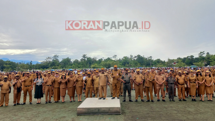 Masuk Purna Tugas, Pj Sekda Mimika Petrus Yumte Pamit, Titip Pesan Loyalitas dan Integritas ASN