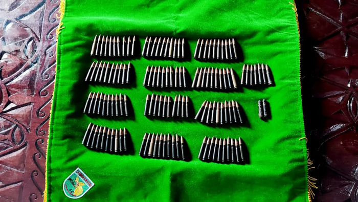129 Amunisi Kaliber 7,62 mm Ditemukan di TPA Iwaka Mimika