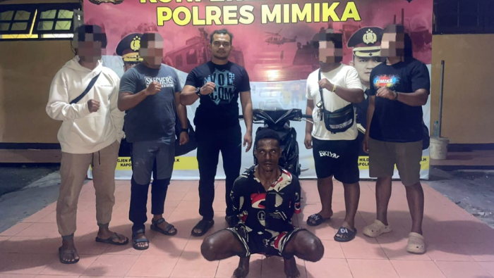 Pencuri Motor Ditangkap di Jayanti-Timika, Pelaku sudah Dua Kali Masuk Penjara