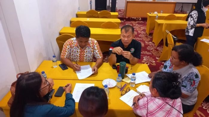 Gallery Foto Dinkes Mimika Perkuat Skrining Ibu Hamil, Fokus Eliminasi HIV, Sifilis, dan Hepatitis