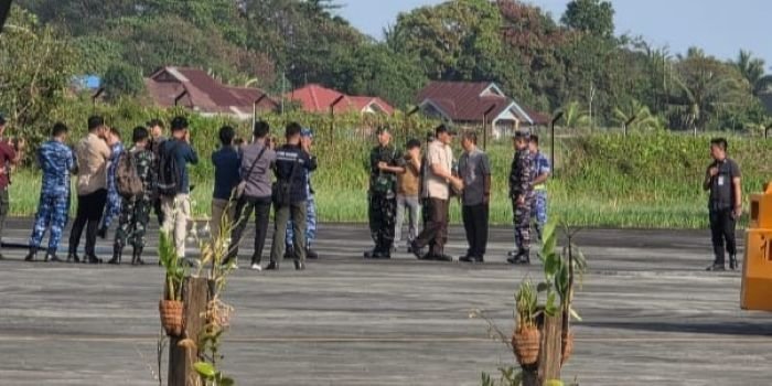 Satgas Korpasgat Lakukan Pengawalan Ketat Selama Kunjungan Sejumlah Menteri ke Papua Selatan