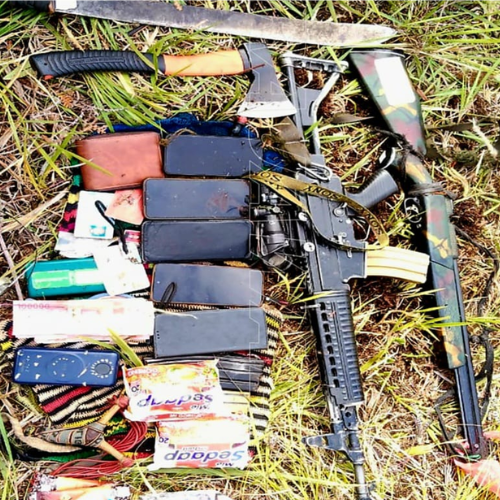 Sambut HUT RI ke-80, Kodim 1710/Mimika ‘Merah Putihkan’ Kota Timika