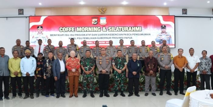 Satukan Komitmen Jaga Papua Pasca PSU, Wakapolda: Kedamaian Harga Mati
