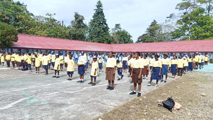 Dinkes Mimika Kampanye Aksi Bergizi di Sentra Pendidikan, Guru Diingatkan Sajikan Makanan yang Bervariasi