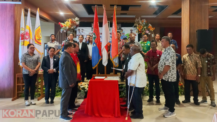 Pimpin PTMSI Mimika, Rusli Gunawan Siap Membina Atlet Muda dengan Program Berkelanjutan