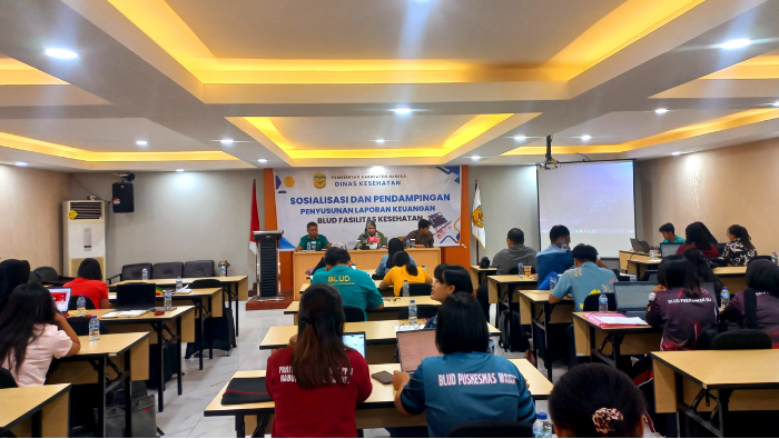 Sosialisasikan Penyusunan Laporan Keuangan BLUD, Dinkes Mimika Gandeng LPPI UI