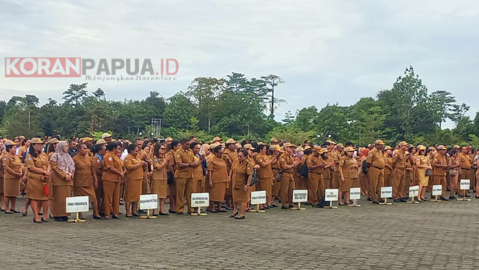 Hadapi Potensi Demonstrasi di Mimika, Wabup Emanuel Ingatkan ASN Wajib Jaga Keamanan Daerah