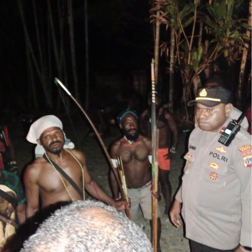 Pasca Aksi Saling Serang di Kwamki Narama, Sembilan Warga Dilaporkan Terluka