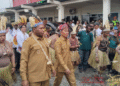 Roni Omba dan Marlinus Disambut Meriah Masyarakat, Korpasgat Perketat Pengamanan Bandara Tanah Merah