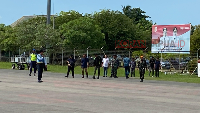 Direktur Kemendagri dan BPIP Tinggalkan Merauke, Satgas Korpasgat Kawal Keberangkatan