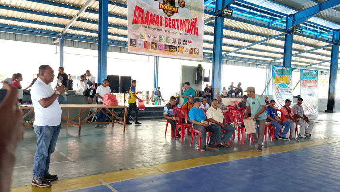 Turnamen Futsal Flobamora Cup 2025 Resmi Digelar, Ketua IKF Mimika Ingatkan Junjung Tinggi Sportivitas