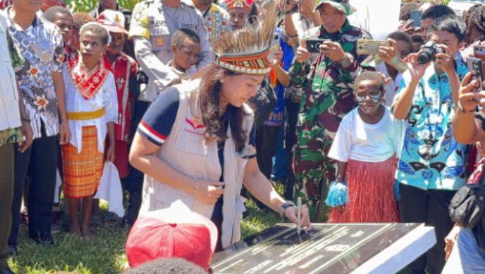 YTBN dan Bosch Indonesia Dorong Kemandirian Pangan dan Gizi Anak-Anak di Papua Tengah