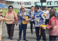Wagub Papua Tengah Tiba di Pania, Satgas Korpasgat Perketat Pengamanan Bandara Enarotali