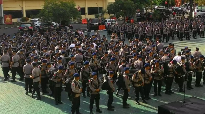 758 Personil Brimob Dikerahkan Amankan Enam Klaster Strategis di Areal Freeport, Pengamanan Selama 183 Hari