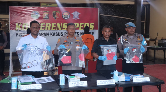 Sejumah Kasus Viral Berhasil Diungkap Polres Nabire, Ini Penyampaian AKBP Samuel Tatiratu
