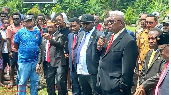 Bupati Johannes Rettob: Penetapan Tapal Batas Mimika–Deiyai Tunggu Keputusan Kemendagri