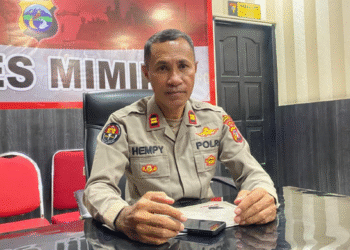 Penggerebekan di Arena Lama Timika, Dua Pelaku Sabu Ditangkap, Satunya Perempuan