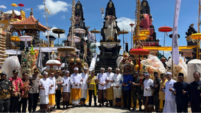 Setelah Dua Tahun Membangun, Umat Hindu di Nabire Miliki Pura Agung Puja Dewata