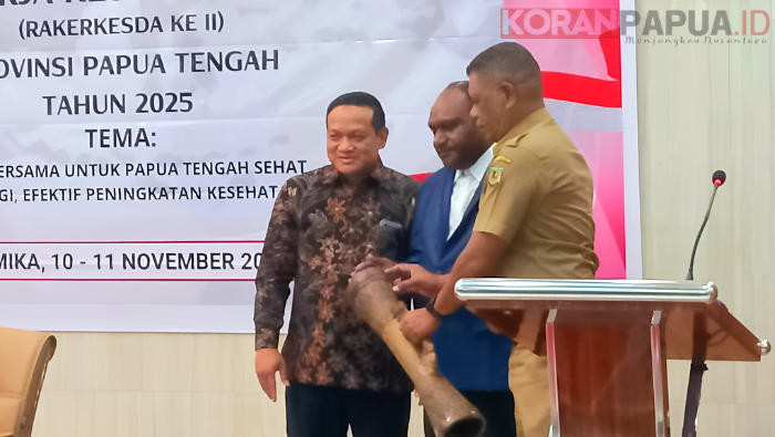 Bahas Strategi Wujudkan Papua Tengah Sehat, Kadis Kesehatan Delapan Kabupaten Rakerkesda di Timika