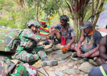 Satgas Yonif 743/PSY Gelar Free Medical Care, Disambut Hangat Masyarakat Papua