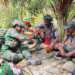 Satgas Yonif 743/PSY Gelar Free Medical Care, Disambut Hangat Masyarakat Papua