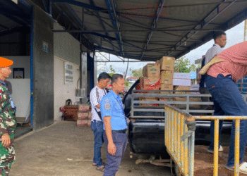 Percepat Pembangunan Boven Digoel, Satgas Korpasgat Dukung Operasional Bandara Tanah Merah