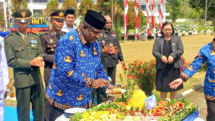 Upacara Hari Korpri ke-54, Pj. Sekda Ajak ASN Mimika Perkuat Integritas dan Layanan Publik