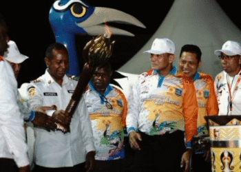 Apresiasi Pelaksanaan Porprov Papua Selatan, Ketum KONI Pusat: Terima Kasih Kepada Gubernur Apolo Safanpo