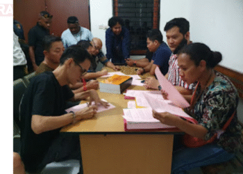 Tujuh Tersangka Kasus Tambang Emas Ilegal Diserahkan ke Kejari Jayapura, Lima Orang WNA