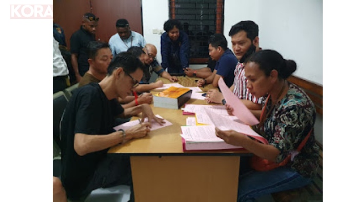 Tujuh Tersangka Kasus Tambang Emas Ilegal Diserahkan ke Kejari Jayapura, Lima Orang WNA