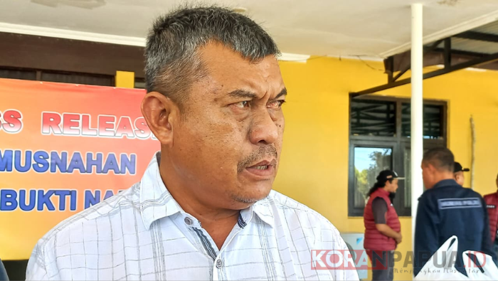 Januari Sampai November 2025, Polres Mimika Sita 851 Gram Sabu dan Amankan 36 Pelaku