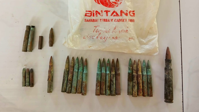 18 Butir Amunisi Ditemukan di Area Masjid Babussalam Timika, Polisi Lakukan Penyelidikan