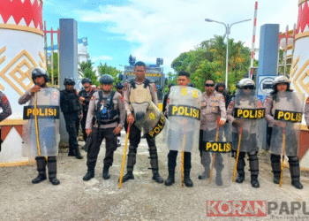 100 Personel Polisi Dikerahkan Amankan Aksi Solidaritas Mahasiswa di Mimika