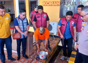 Polres Mimika Musnahkan 321 Gram Sabu Senilai Rp650 Juta dari Seorang Residivis