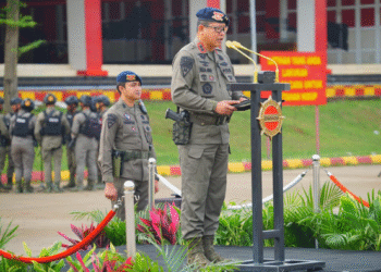 Perkuat Pengamanan Areal PT Freeport Indonesia, Brimob Polri Berangkatkan 417 Personel