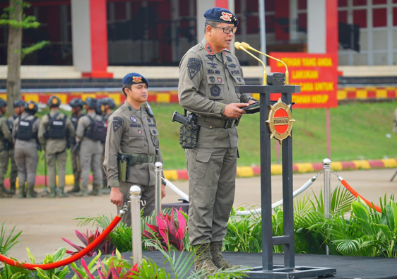 Perkuat Pengamanan Areal PT Freeport Indonesia, Brimob Polri Berangkatkan 417 Personel