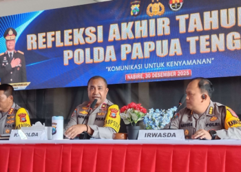 Setahun Polda Papua Tengah Hadapi Berbagai Tantangan Kamtibmas, 2026 Potensi Gangguan KKB Masih yang Utama